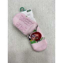 1 YAŞ BEBEK KAYDIRMAZ HAVLU ÇORAP