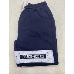 BLACK SQUAD BASKI LACİVERT EŞOFMAN 14 YAŞ