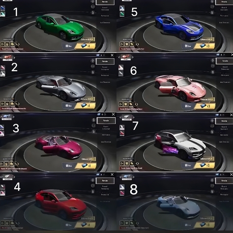 PUBG MOBİLE SPOR ARABA ŞANS RANDOM PAKET