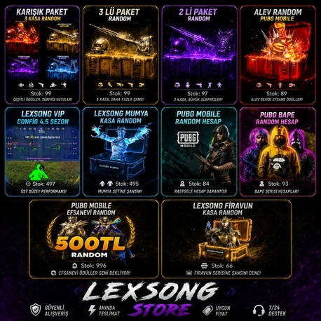LEXSONG TELEGRAM ÖZEL PAKET 