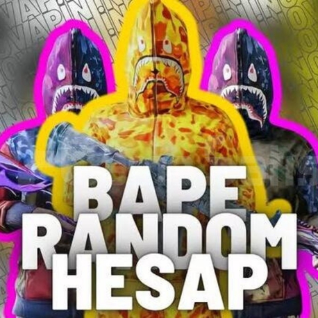 PUBG BAPE RANDOM HESAB