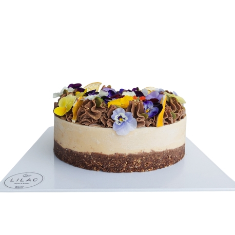 Pumpkin Raw&Vegan Cheesecake 