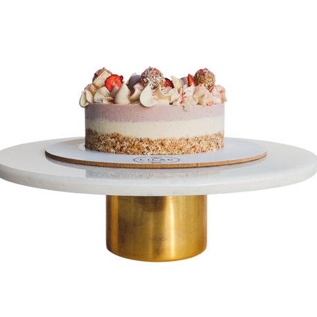 Strawberry Shortcake Raw&Vegan Cheesecake 