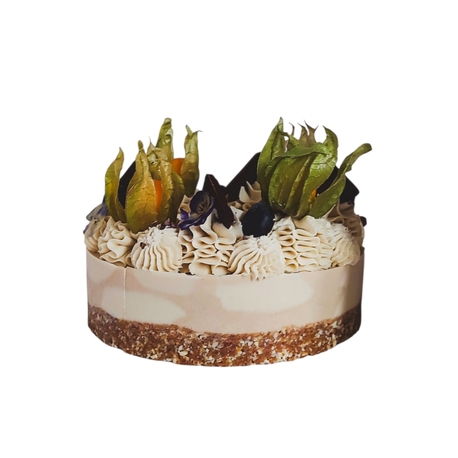 Salted Caramel Raw&Vegan Cheesecake 