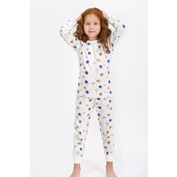 Rolypoly Happy Baloons Rabbit Vanilya Kız Çocuk Pijama Takımı