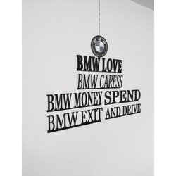 BMW Duvar Dekoru