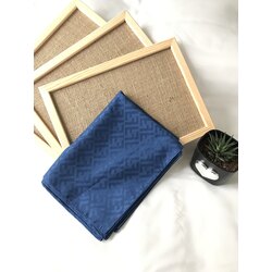 Lonscarfs İthal Şal İndigo 