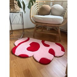 Mini Rug (Kırmızı-Pembe)