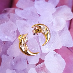 Luna Pin Küpe