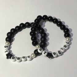 star couples bracelet 