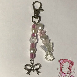 hachi keychain 