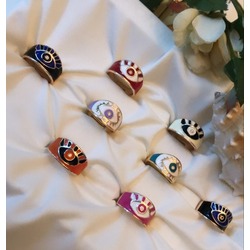 Colorful Evileye Yüzük / Ring (Fiyat tek ürün içindir)