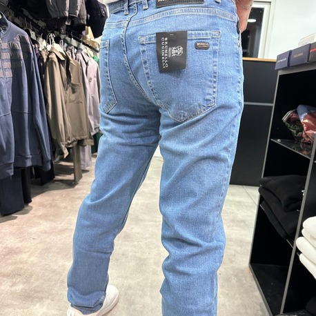 BRUNELLO CUCİNELLİ MAVİ KOT PANTOLON