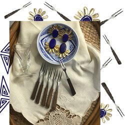  Scandinavian Cutlery set of 6