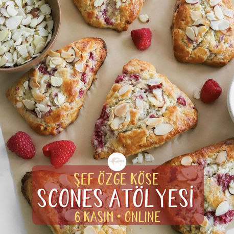 ONLINE SCONES ATÖLYESİ - KAYITLI EĞİTİM