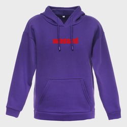 LaQuerencia Wasted Baskılı Kapüşonlu Oversize Sweatshirt LQ-0213