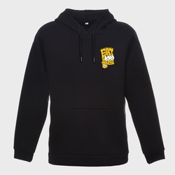 LaQuerencia Eat Baskılı Kapüşonlu Oversize Sweatshirt LQ-0215