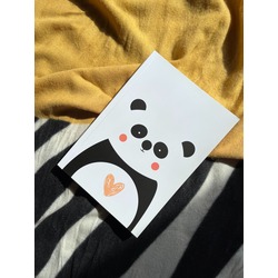 LaTua Panda Çizgisiz Defter