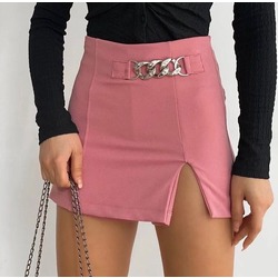 Pembe Şort Etek