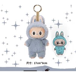 Pop Mart Labubu The Monsters Tasty Macarons Soymilk Vinyl Plush Pendant