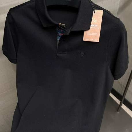 Barbour Yakalı T-Shirt 