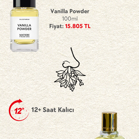 Vanilla powder unisex 50ml-extrait 