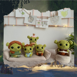Shrek, Fiona ve Bebekler Tarif (PDF)