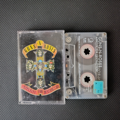Guns N' Roses - Appetite for Destruction Kaset 2.El
