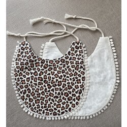 Leopar Desen Önlük 