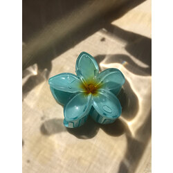 Aloha Lotus Çiçeği Toka "Mavi"