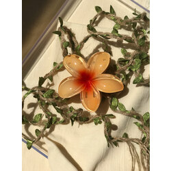 Aloha Lotus Çiçeği Toka "Turuncu"