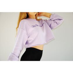 Bershka Lila Swatshirt