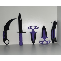 CS:GO Ultraviolet Set