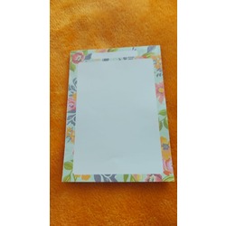 Düz Açık Renk Memopad a6