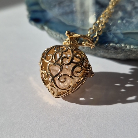 Rola Gold Wish Ball Niyet Taşıma Kolyesi 
