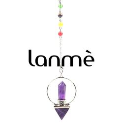 Lanmè Chakra Pendulum Ametist Pandül