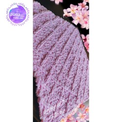 lavender Studio puffy pembe bebek battaniyesi 