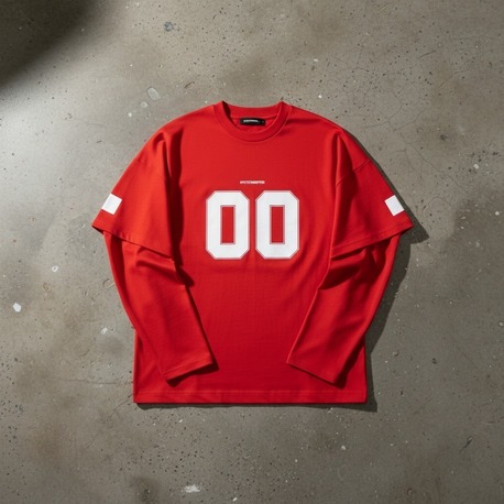 Baskılı uzun kollu tshirt 