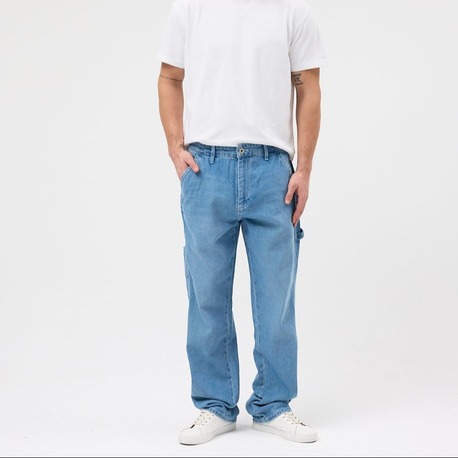 Baggy jean mavi renk 