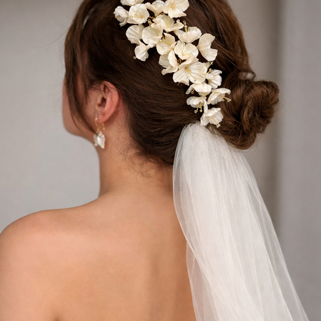 Flora hair comb. B26/01