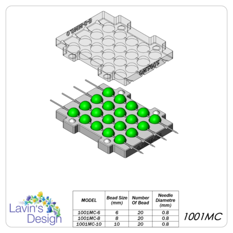 1001MC-10 Multi Boncuk Delme Aparatı