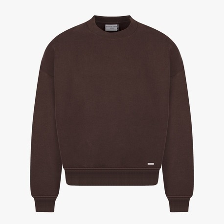 7HEAVENS Heavy Blank Sweater - Chocolate