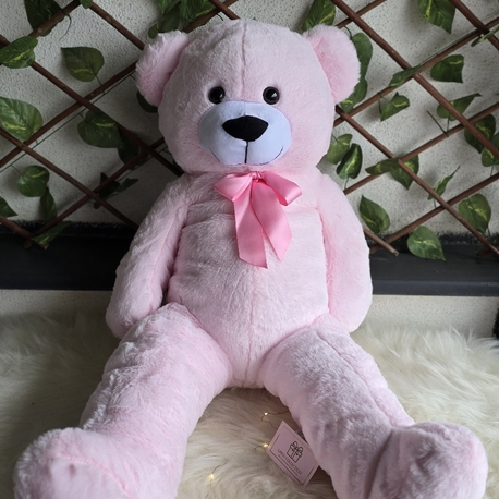 100 cm Tatlı Pembe Uzun Ayıcık 