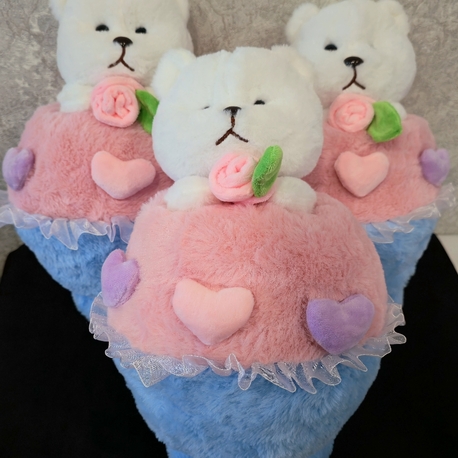 Peluş Buket Ayı 