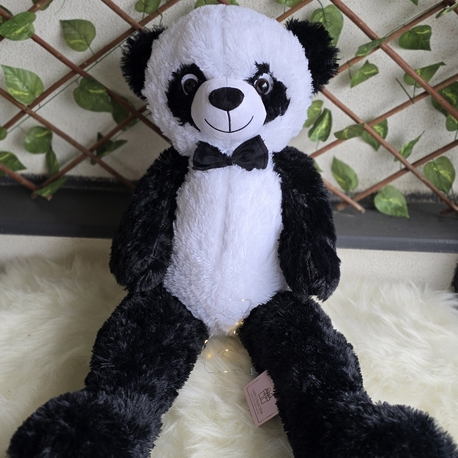 100 cm Papyonlu Peluş Panda