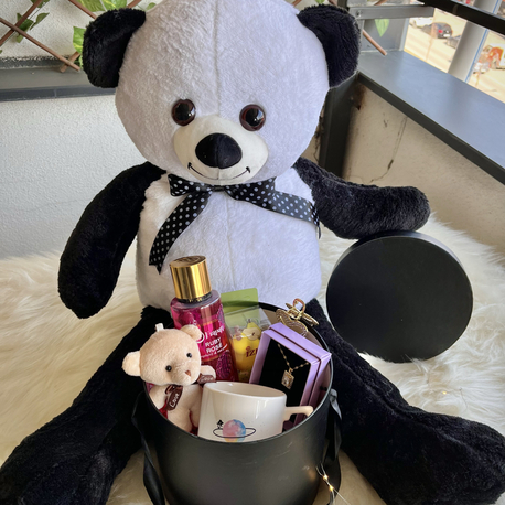 Panda peluşlu tasarım özel seri