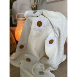 daisy waffle bebek örtü