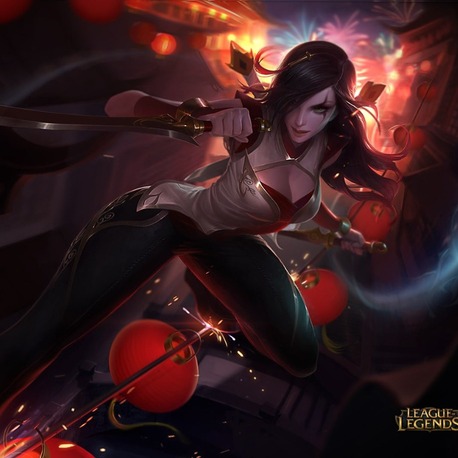 League of Legends - Katarina Poster (50x70 cm)