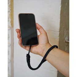 Siyah Telefon Askılığı (Bileklik)
