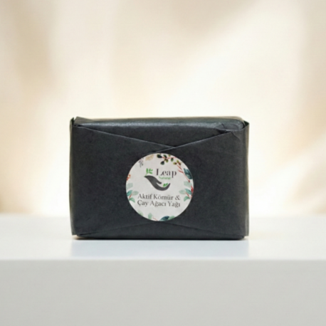 Aktif Kömür & Çay Ağacı Yağı Sabunu, 100 gr.